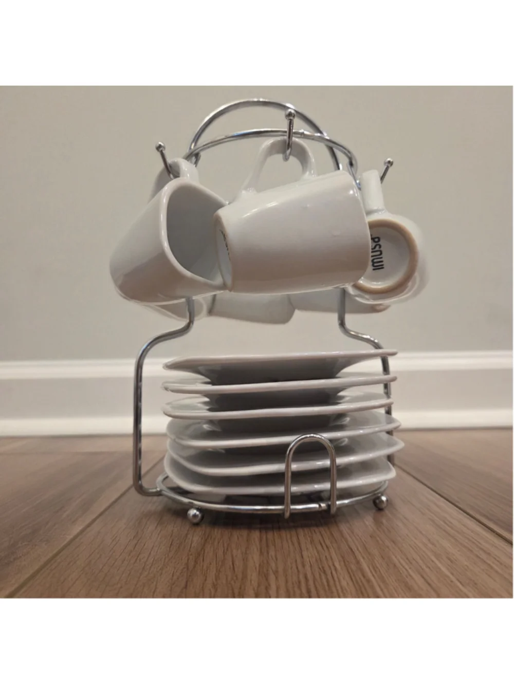 Imusa Coffee & Tea Accessory Set One Size White and Silver